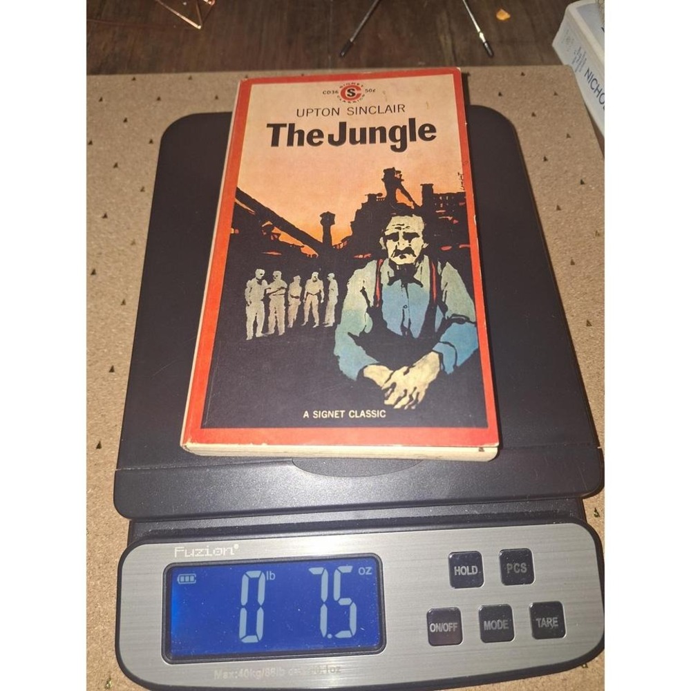 The Jungle Upton Sinclair 1960‎ Signet Classic Vintage Paperback CD36 - Picture 7 of 7
